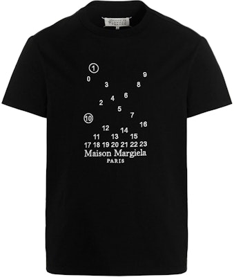 Kaos Lengan Pendek Logo Bordir Maison Margiela FW22 Hitam Pria. S50GC0684S22816-900 Buy Kaos Lengan Pendek Logo Bordir Maison Margiela FW22 Hitam Pria. S50GC0684S22816-900