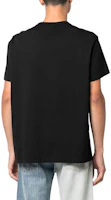 Shop Maison Margiela FW22 Logo Embroidered Short Sleeve Tee Black Men. S50GC0684S22816-900