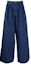 Buy Maison Margiela FW22 Pantalones Azul Unisex Tiro Alto Pierna Ancha S50KA0621S54760478
