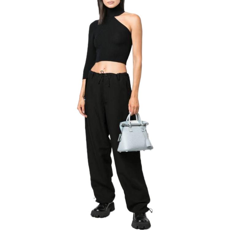 Purchase Pantalones Joggers Negros Unisex Maison Margiela FW22 con Cordón Ajustable. SI1KA0007S53802900