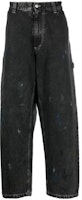 Maison Margiela FW22 Vintage Straight Denim Jeans Black S50LA0204S30842-961 Maison Margiela FW22 Vintage Straight Denim Jeans Black S50LA0204S30842-961