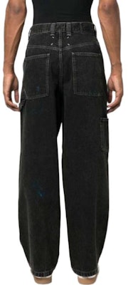 Seluar Jeans Denim Lurus Vintage Maison Margiela FW22 Hitam S50LA0204S30842-961 Shop Seluar Jeans Denim Lurus Vintage Maison Margiela FW22 Hitam S50LA0204S30842-961