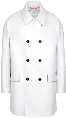 Maison Margiela FW22 白色双排扣中长款夹克 SI1AM0004S53549-100 Buy Maison Margiela FW22 白色双排扣中长款夹克 SI1AM0004S53549-100