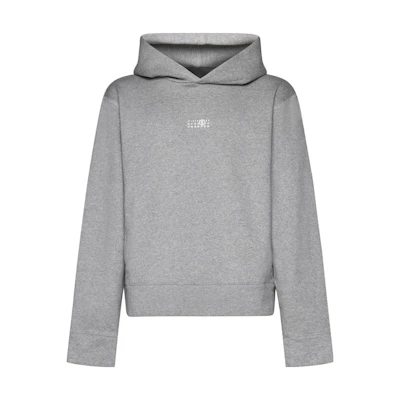 Maison Margiela FW23 Numeric Logo Beige Pullover Crewneck Sweatshirt Mens S62GU0124S25596-213