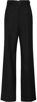 メゾンマルジェラ FW24 ワイドレッグ リラックスフィット トラウザーズ ブラック S50KA0654M35203900 Order メゾンマルジェラ FW24 ワイドレッグ リラックスフィット トラウザーズ ブラック S50KA0654M35203900