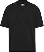Maison Margiela FW24 Heavyweight Cotton Jersey Short Sleeve T-Shirt Black Mens S50GC0703S23883960 Maison Margiela FW24 Heavyweight Cotton Jersey Short Sleeve T-Shirt Black Mens S50GC0703S23883960