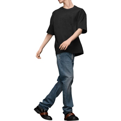 メゾンマルジェラ FW24 ヘビーウェイトコットンTシャツ ブラック メンズ S50GC0703S23883960 Lookbook メゾンマルジェラ FW24 ヘビーウェイトコットンTシャツ ブラック メンズ S50GC0703S23883960