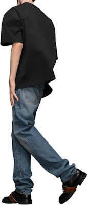 メゾンマルジェラ FW24 ヘビーウェイトコットンTシャツ ブラック メンズ S50GC0703S23883960 Purchase メゾンマルジェラ FW24 ヘビーウェイトコットンTシャツ ブラック メンズ S50GC0703S23883960