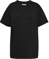 Maison Margiela FW24 Reverse Logo Embroidered Casual Unisex T-Shirt Vintage Black S51GC0533S20079-960 Maison Margiela FW24 Reverse Logo Embroidered Casual Unisex T-Shirt Vintage Black S51GC0533S20079-960