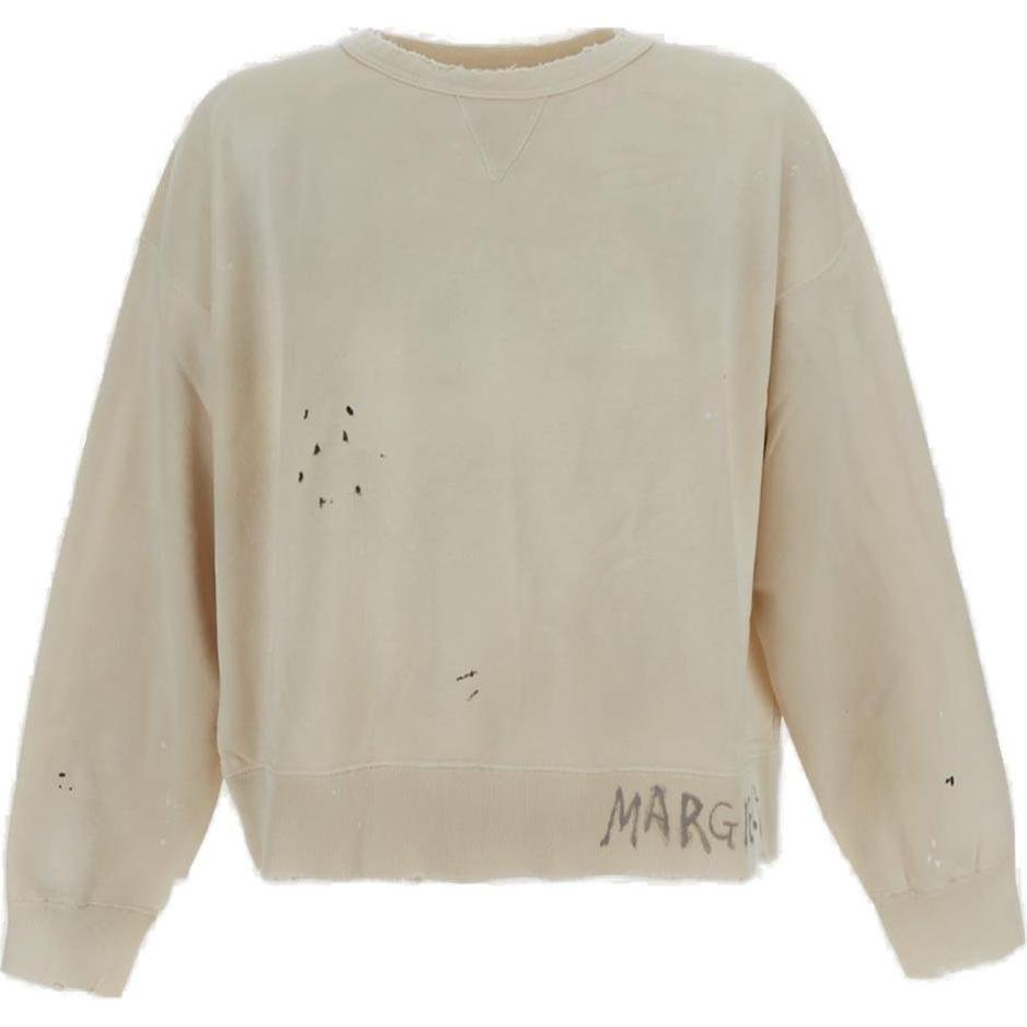 Maison Margiela Graphic Print Hoodie Black S52GU0212S25596-900