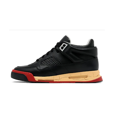 Maison Margiela High-Top Leather Sneakers 'Black'