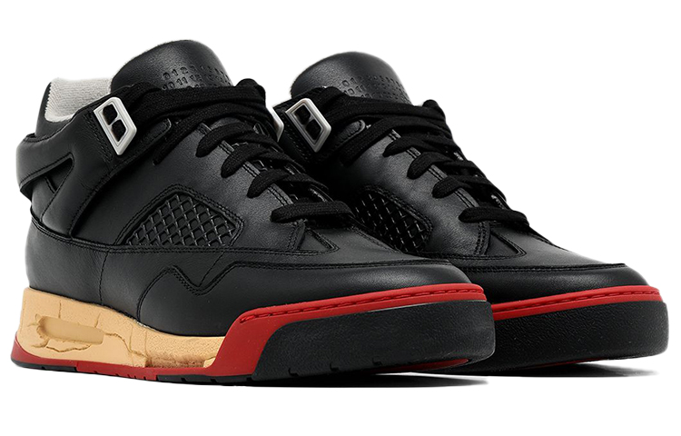 Lookbook Maison Margiela Zapatillas Altas de Cuero 'Negro' S37WS0561P3712H8318