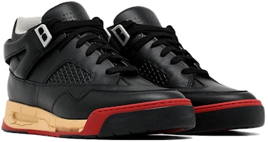 Maison Margiela 高筒皮革運動鞋 黑色 Lookbook Maison Margiela 高筒皮革運動鞋 黑色