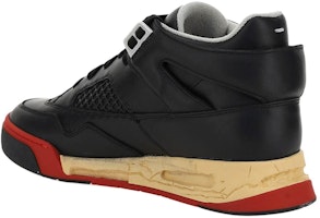 Maison Margiela 高筒皮革運動鞋 黑色 Shop Maison Margiela 高筒皮革運動鞋 黑色