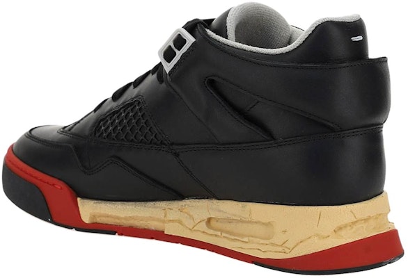 Maison Margiela High-Top Leather Sneakers 'Black' S37WS0561P3712H8318 Shop Maison Margiela High-Top Leather Sneakers 'Black' S37WS0561P3712H8318