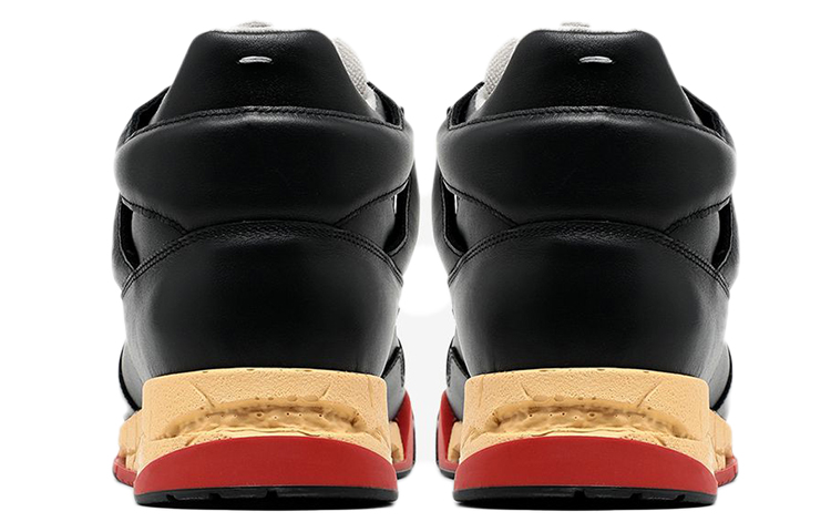 Purchase Maison Margiela Zapatillas Altas de Cuero 'Negro' S37WS0561P3712H8318