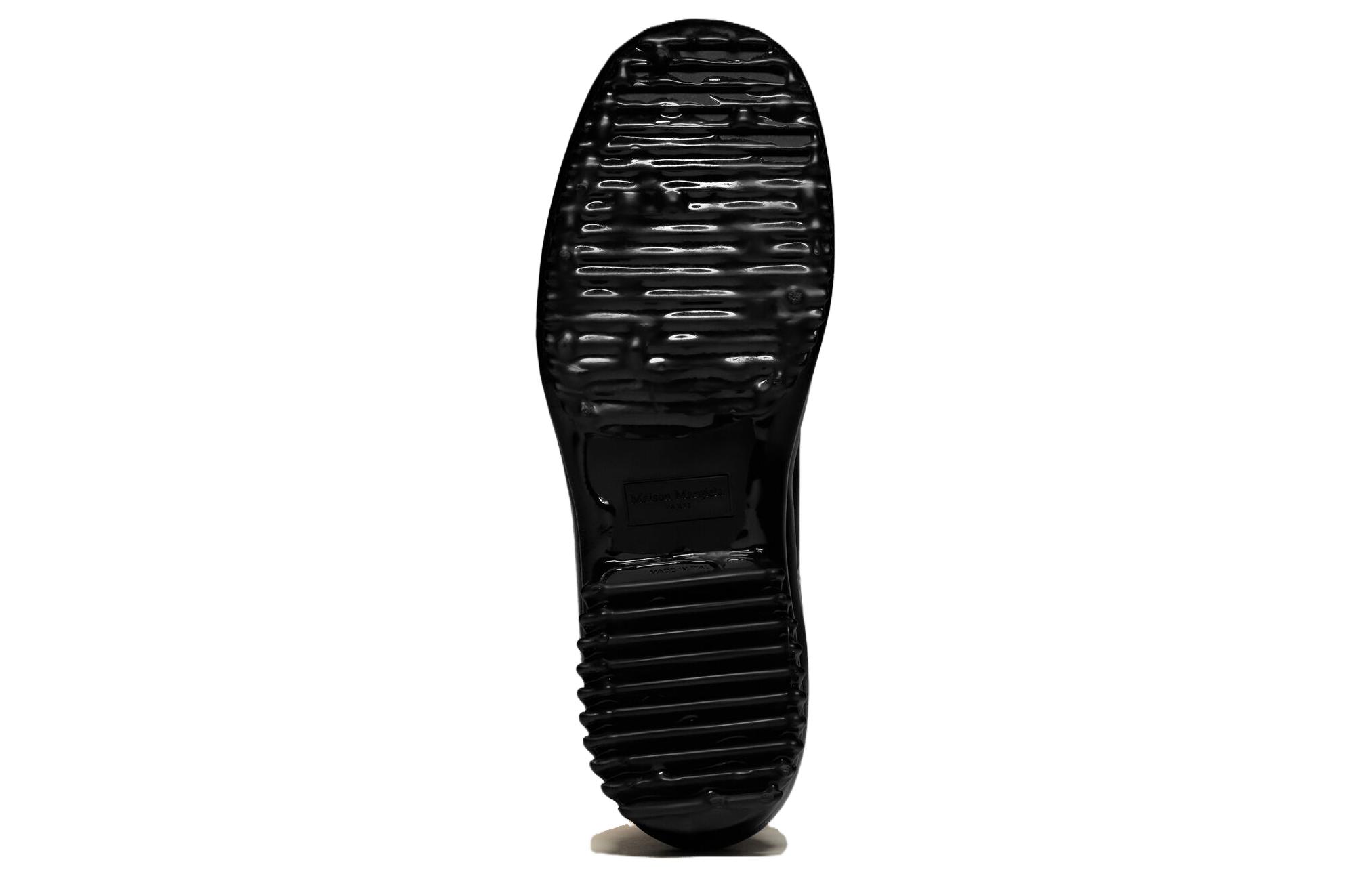 Shop Maison Margiela Hoge Sneaker ''Zwart Mode'' S97WW0058P4682T8013