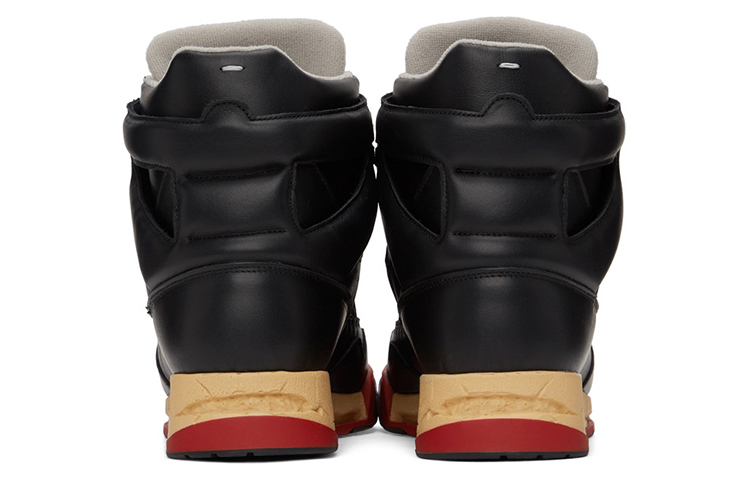 Purchase Maison Margiela Hoge Sneaker ''Zwart Rood Comfort'' 202168M236394