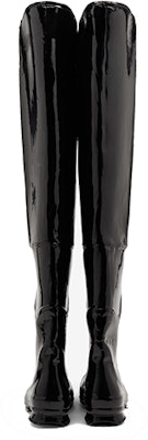Maison Margiela Sepatu High-Top 'Black Fashion' S97WW0058P4682T8013 Lookbook Maison Margiela Sepatu High-Top 'Black Fashion' S97WW0058P4682T8013