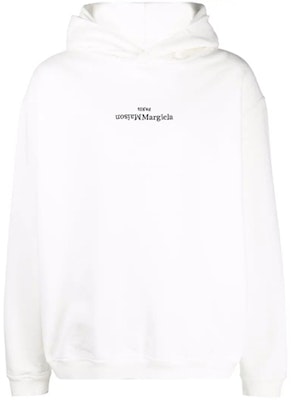 Maison Margiela 反轉標誌連帽衫 白色 FW21 長袖衛衣 S50GU0167S25503961 Buy Maison Margiela 反轉標誌連帽衫 白色 FW21 長袖衛衣 S50GU0167S25503961