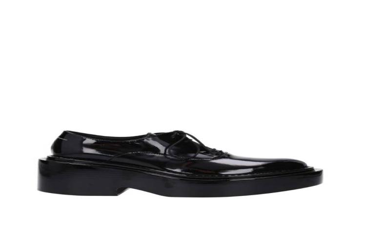 Maison Margiela Lace-Up and Monkstrap 'Black Patent Leather'