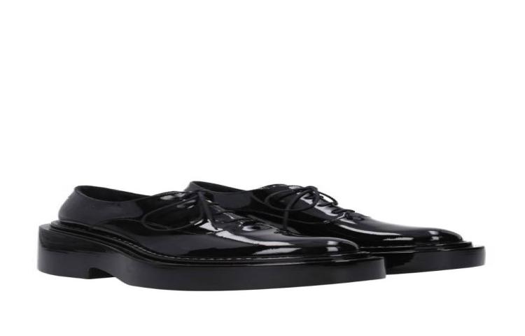 Maison Margiela Lace-Up and Monkstrap 'Black Patent Leather' 圖 2