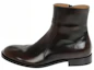 Buy Maison Margiela 棕色皮拉链短靴 S37WU0415P3716H1085
