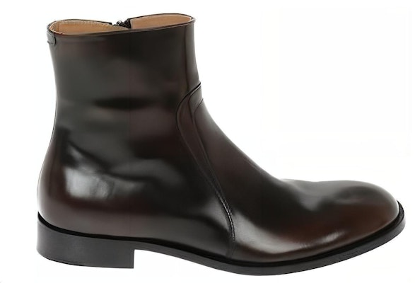 Maison Margiela Leather Ankle Boot 'Brown Zip' S37WU0415P3716H1085 Order Maison Margiela Leather Ankle Boot 'Brown Zip' S37WU0415P3716H1085