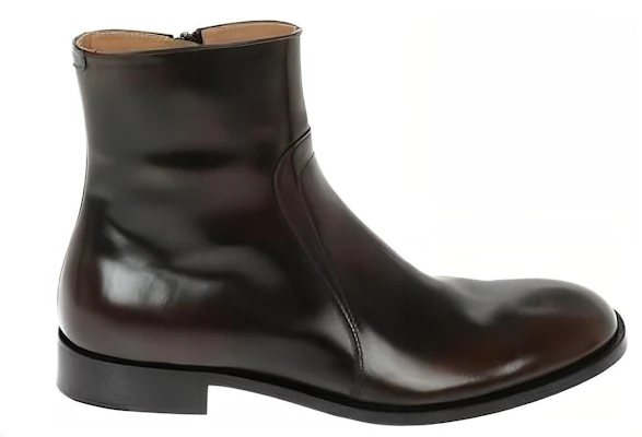Maison Margiela 棕色皮拉链短靴 S37WU0415P3716H1085 Order Maison Margiela 棕色皮拉链短靴 S37WU0415P3716H1085
