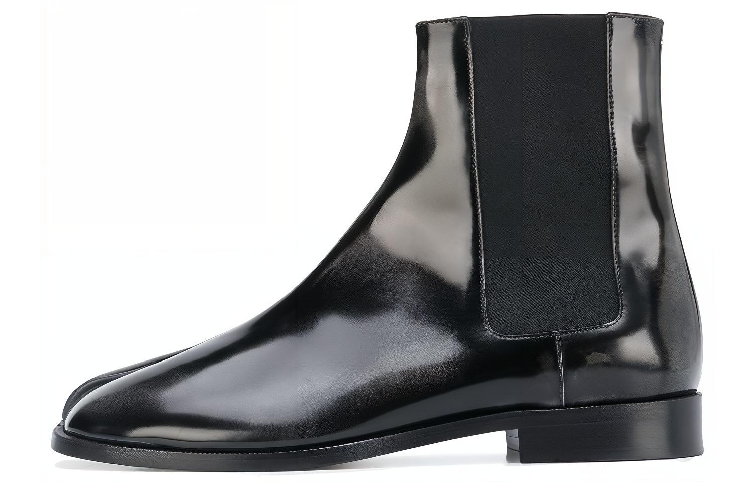 Maison Margiela Leather Chelsea Boots 'Black Fashion' S57WU0150P3116T8013