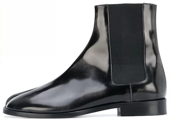 Maison Margiela 皮革時尚切爾西靴 黑色 Buy Maison Margiela 皮革時尚切爾西靴 黑色