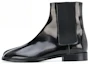 Buy Maison Margiela 皮革時尚切爾西靴 黑色