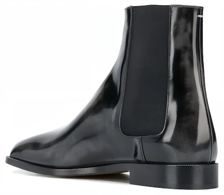 Maison Margiela 皮革時尚切爾西靴 黑色 Shop Maison Margiela 皮革時尚切爾西靴 黑色