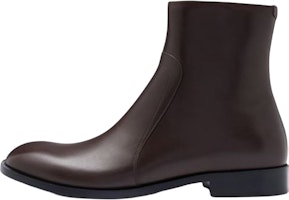 Maison Margiela Leather Chunky-Heel Ankle Boots 'Brown' S37WU0415P4743T2185 Maison Margiela Leather Chunky-Heel Ankle Boots 'Brown' S37WU0415P4743T2185