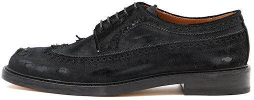 Maison Margiela Leather Distressed Sneakers 'Black' S57WQ0184P5394T8013 Maison Margiela Leather Distressed Sneakers 'Black' S57WQ0184P5394T8013