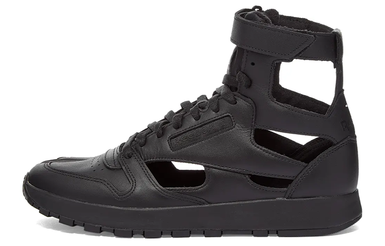 Maison Margiela Leather Gladiator Sneakers 'Black' P4241S37WS0569T8013