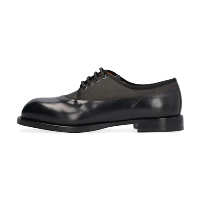 Maison Margiela Leather Lace-Up 'Black'
