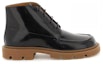 Order But Kasut Kulit Maison Margiela 'Hitam' Lace-Up S57WU0250P3744H9417