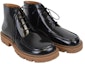 Lookbook But Kasut Kulit Maison Margiela 'Hitam' Lace-Up S57WU0250P3744H9417