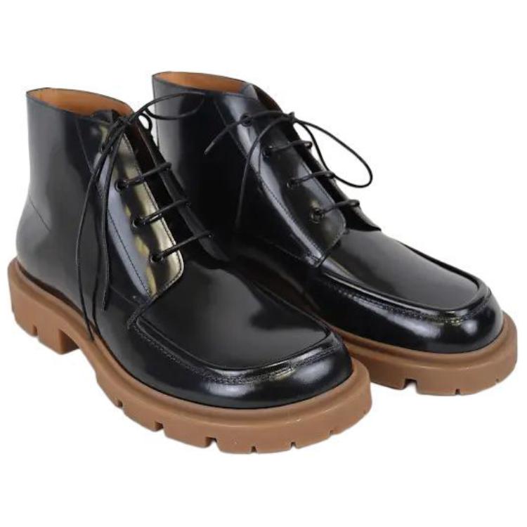 Lookbook Maison Margiela Leder Schnürstiefel ''Schwarz'' S57WU0250P3744H9417