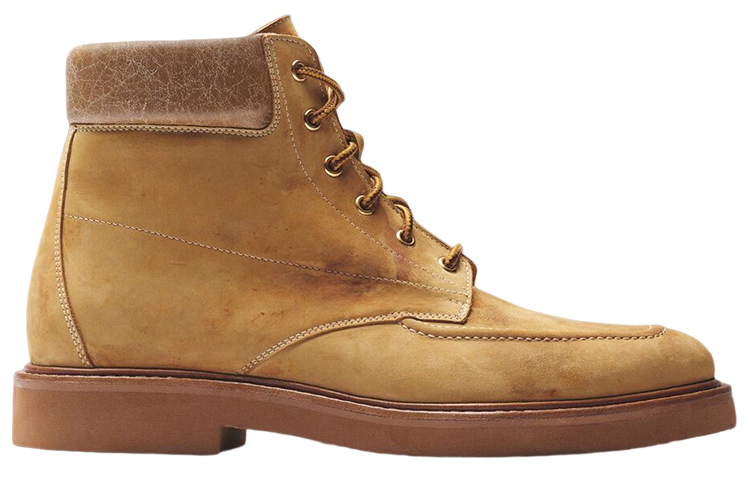 Order Maison Margiela 棕色皮革系带靴 S57WU0263P5338H8778