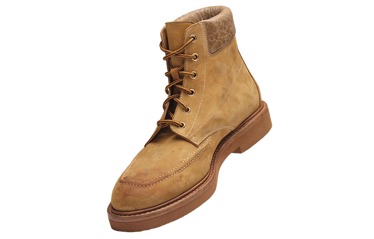 Lookbook Maison Margiela 棕色皮革系带靴 S57WU0263P5338H8778