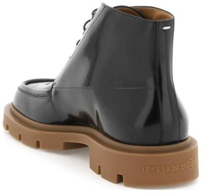 But Kasut Kulit Maison Margiela 'Hitam' Lace-Up S57WU0250P3744H9417 Order But Kasut Kulit Maison Margiela 'Hitam' Lace-Up S57WU0250P3744H9417