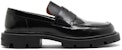 Maison Margiela Kasut Loafer Kulit Hitam 'Fesyen Kasual' S57WR0121P3827H8396
