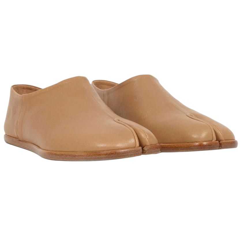 Lookbook Mocassini in Pelle Maison Margiela ''Marrone'' S57WR0051PR058T2172
