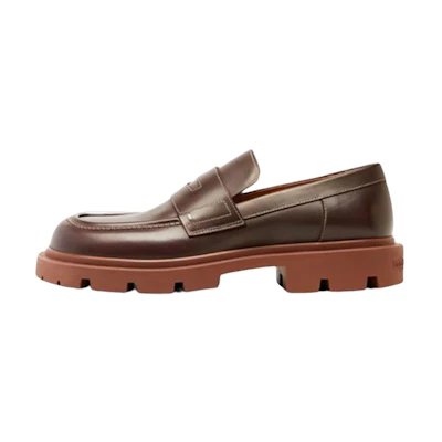 Maison Margiela Leather Loafers 'Brown'