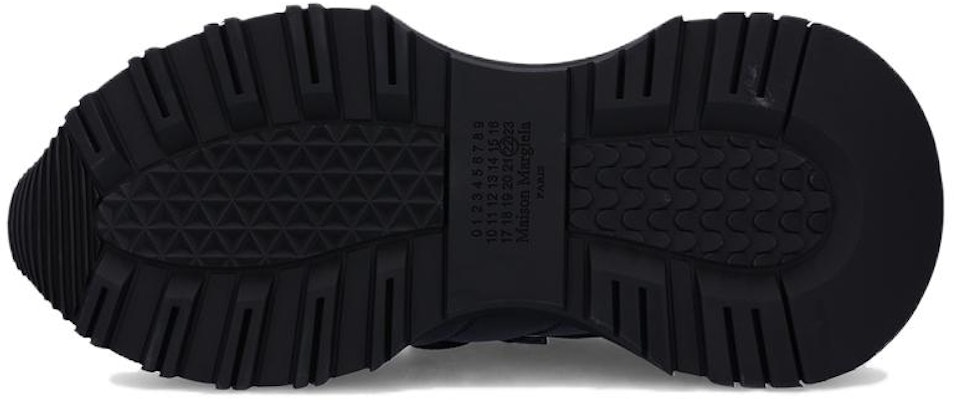 Maison Margiela 黑色签名皮革低帮运动鞋 S57WS0473P5340T8013 Details for Maison Margiela 黑色签名皮革低帮运动鞋 S57WS0473P5340T8013