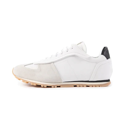 Maison Margiela Leather Low-Top Sneaker 'White'