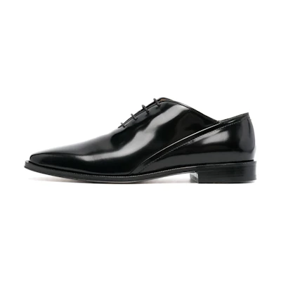 Maison Margiela Leather Oxford 'Black Almond Toe'