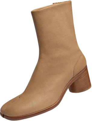 Bottes Cheville Cuir à Talon Bloc et Bout Rond Maison Margiela ''Marron'' S57WU0132PR058T2172 Shop Bottes Cheville Cuir à Talon Bloc et Bout Rond Maison Margiela ''Marron'' S57WU0132PR058T2172